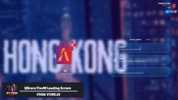 QBcore FiveM Loading Screen