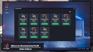 QBcore Car Boosting Script FiveM