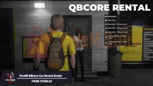 FiveM QBcore Car Rental Script