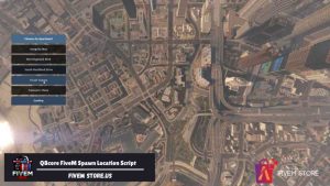 QBcore FiveM Spawn Location Script