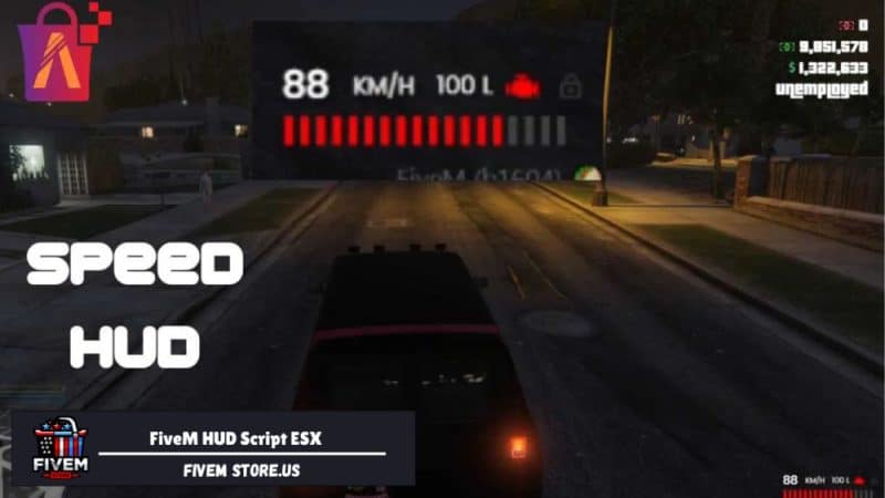 FiveM HUD Script ESX