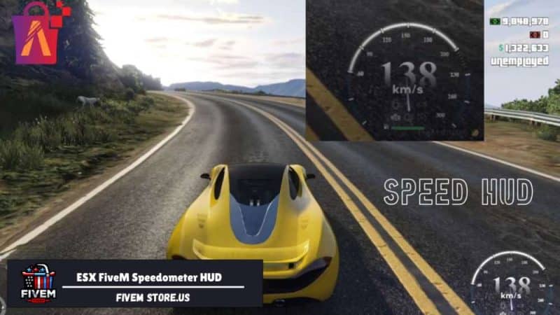 ESX FiveM Speedometer HUD