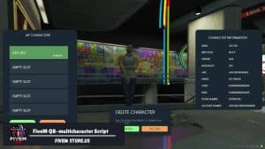 FiveM QB-multicharacter Script