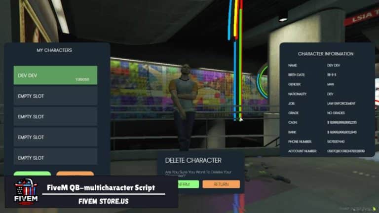 FiveM QB-multicharacter Script