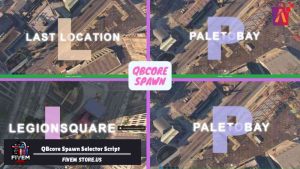 QBcore Spawn Selector Script