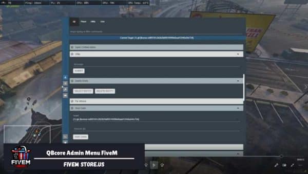 QBcore Admin Menu FiveM