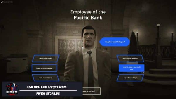 ESX NPC Talk Script FiveM
