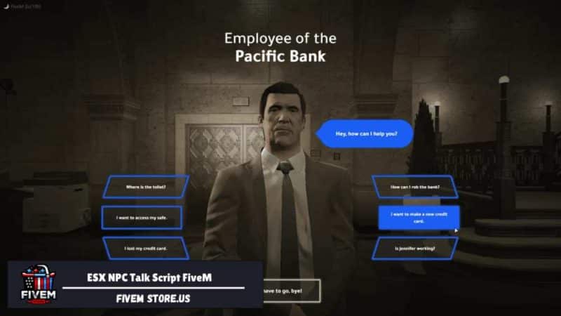 ESX NPC Talk Script FiveM