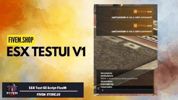 ESX Text UI Script FiveM