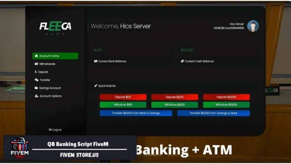 QB Banking Script FiveM