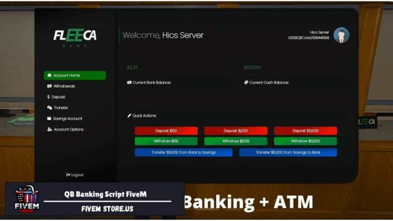 QB Banking Script FiveM