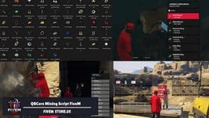 QBCore Mining Script FiveM