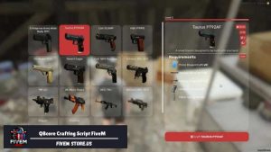 QBcore Crafting Script FiveM