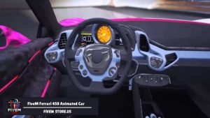 FiveM Ferrari 458 Animated Car