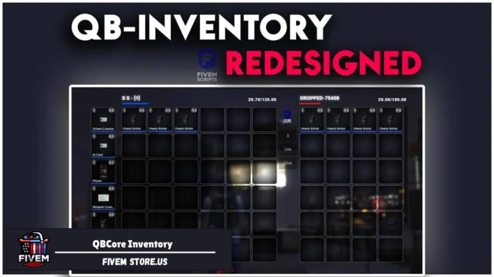 Free Qbcore Inventory Script QB Inventory