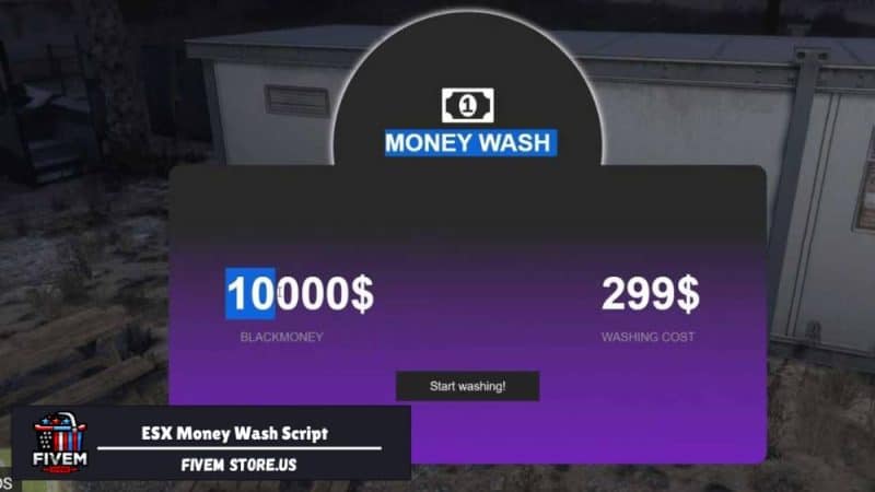 ESX Money Wash Script FiveM