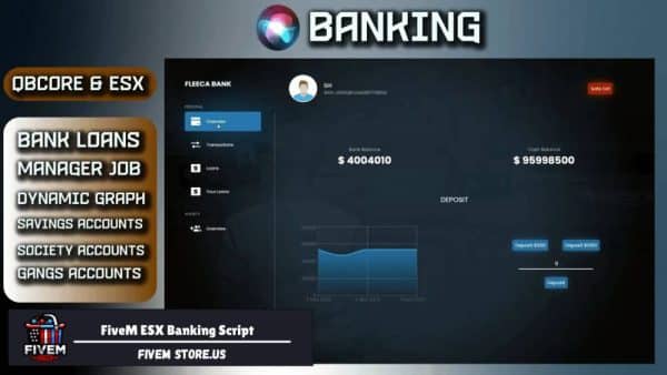 ESX Banking Script FiveM