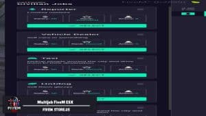 Multijob FiveM ESX
