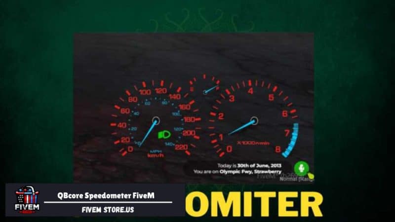 QBcore Speedometer FiveM