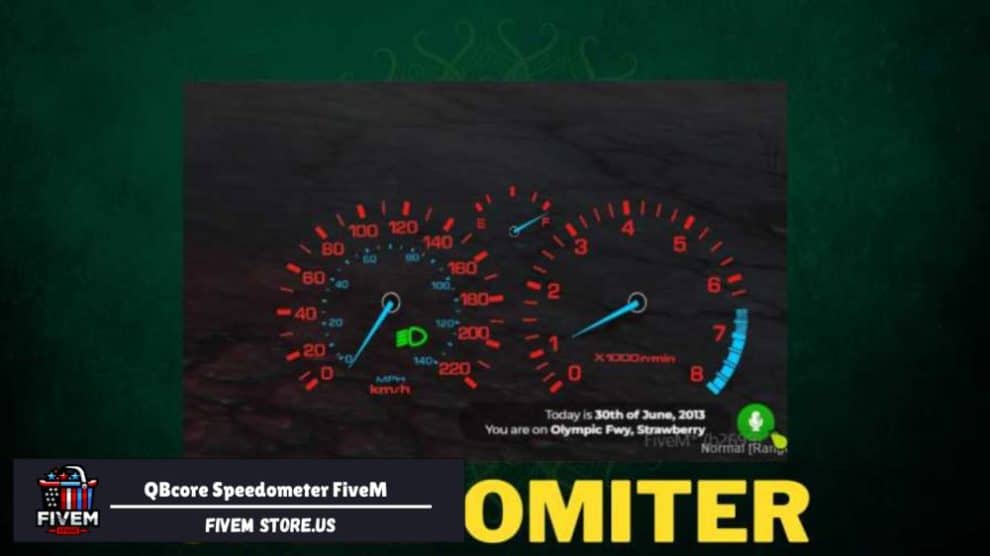 QBcore Speedometer FiveM